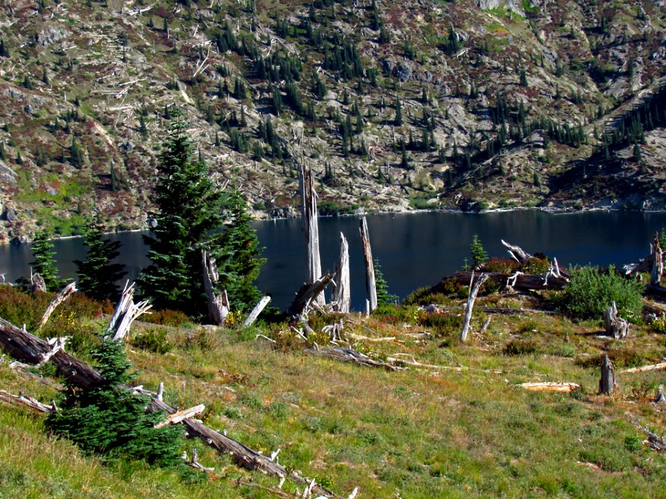 St. Helens Lake at Mt. Margaret Backcountry in WA