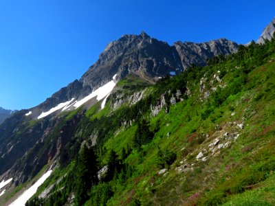 Cascade Pass at North Cascades NP in WA