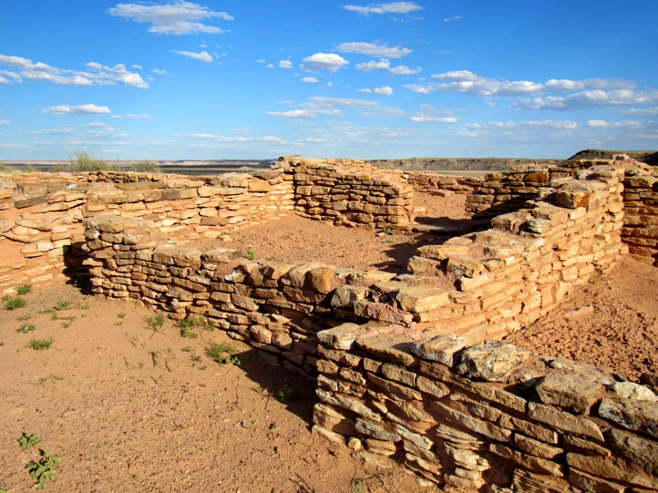 Puerco Pueblo at Petrified Forest NP in Arizona