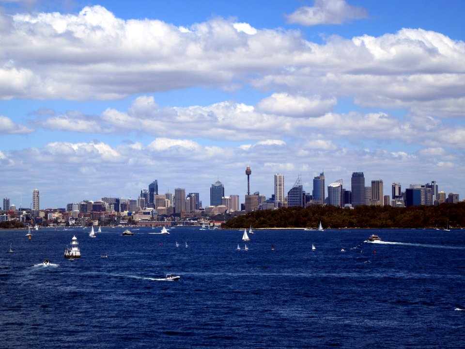 Sydney Skyline from Watson's Bay Sydney Australia