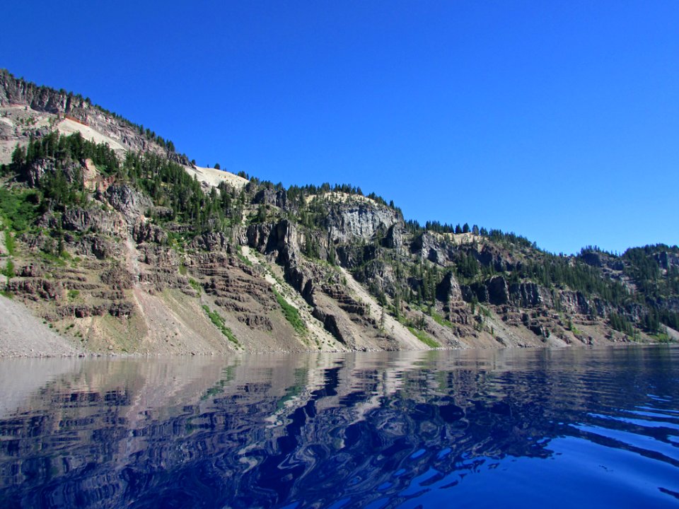 Boat Ride at Crater Lake NP in OR
