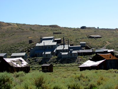 Standard Mine at Bodie Ghost Town in CA photo