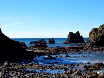Low Tide at Pacific Coast in OR
