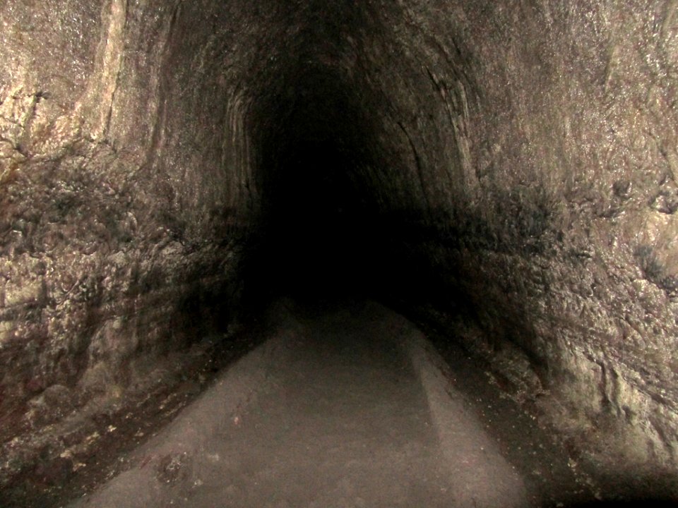 Ape Cave at Mt. St. Helens NM in WA