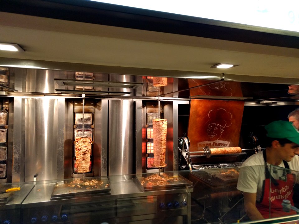 Shwarma Stand Yerevan Armenia
