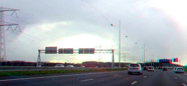 Rijksweg A12 Nederland 3D