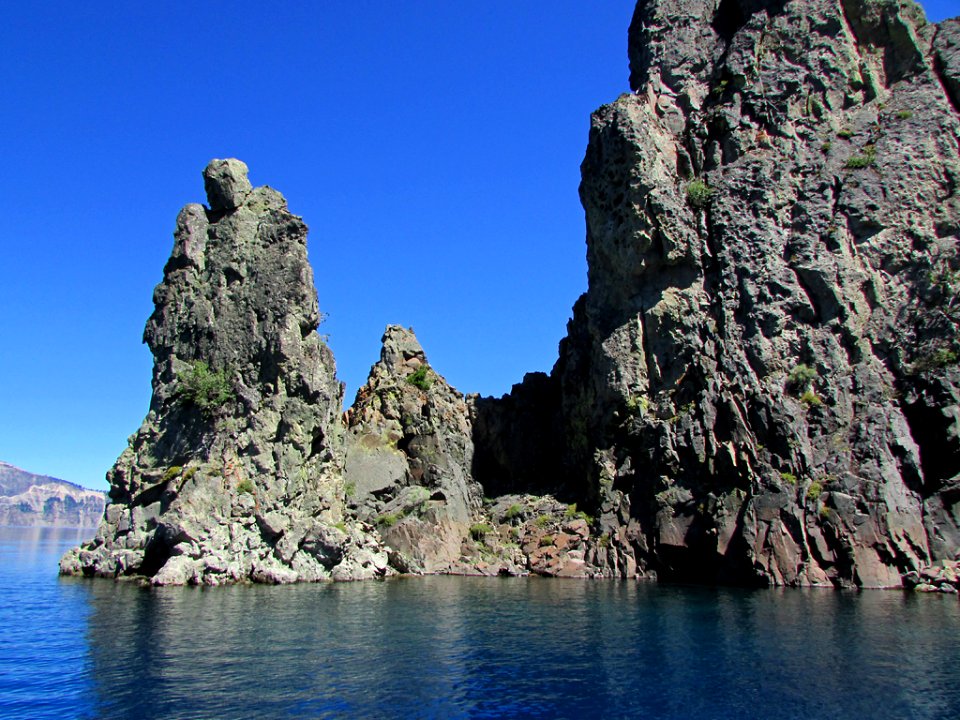 Phantom Ship at Crater Lake NP in OR
