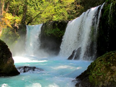 Spirit Falls Trail on Little White Salmon River in WA