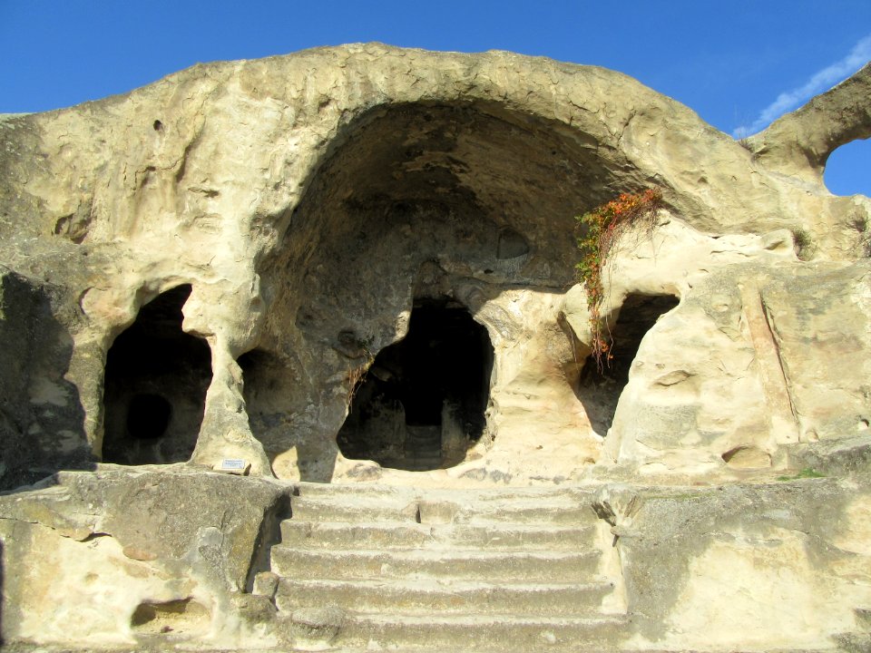 Uplistkhe Georgia 2 thousand year old ruins of a city