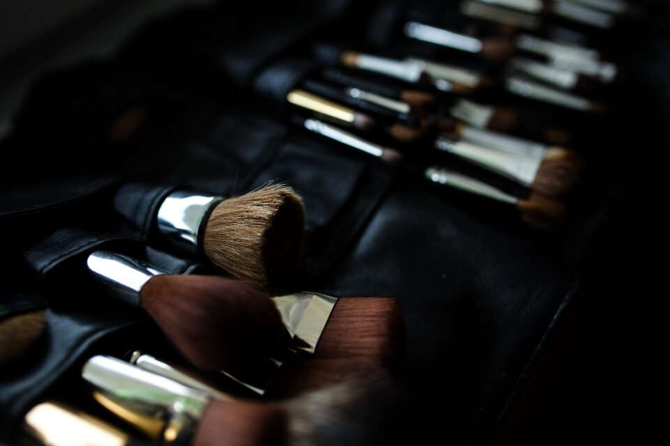 Makeup make-up gray makeup