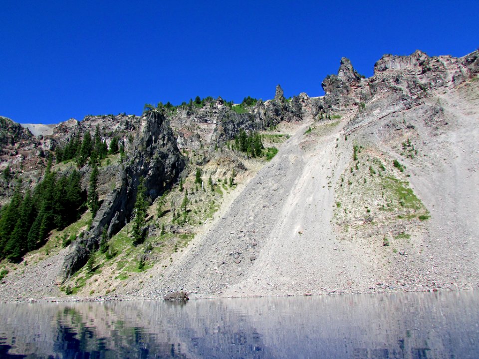 Boat Ride at Crater Lake NP in OR photo