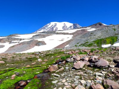 Skyline Trail at Mt. Rainier NP in WA
