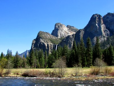 Merced River at Yosemite NP in CA photo