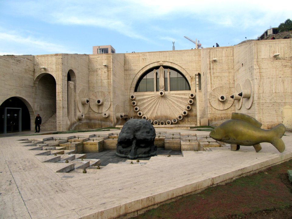Plaza of the Cascade Yerevan Armenia
