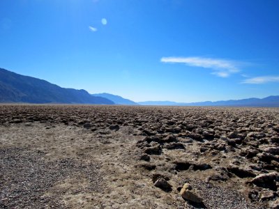 Devil's Golf Course at Death Valley NP in CA