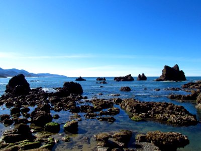 Low Tide at Pacific Coast in OR