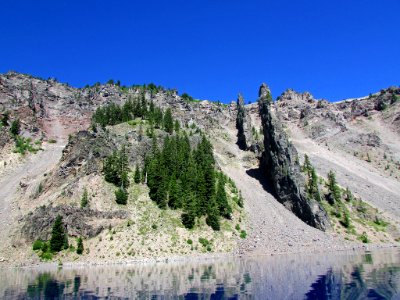 Devil's Backbone at Crater Lake NP in OR