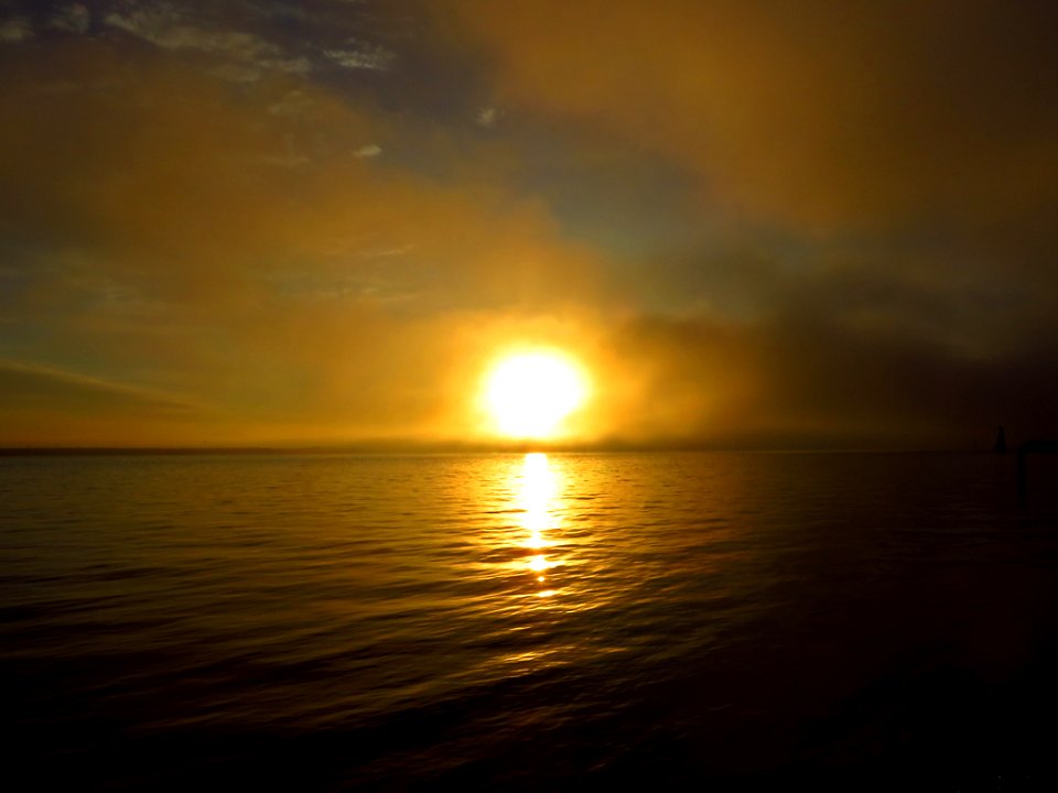 Winter Solstice 2016 Sunset at Columbia River