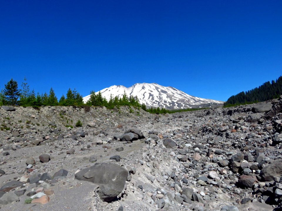 Lahar Viewpoint at Mt. St. Helens NM in Washington