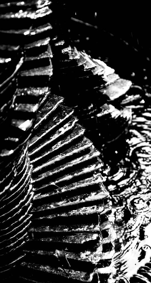 Water down the spiral 