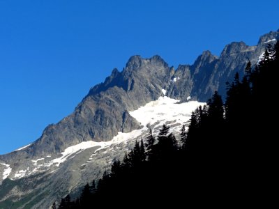 Cascade Pass at North Cascades NP in WA photo