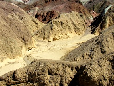 Artist's Drive at Death Valley NP in CA