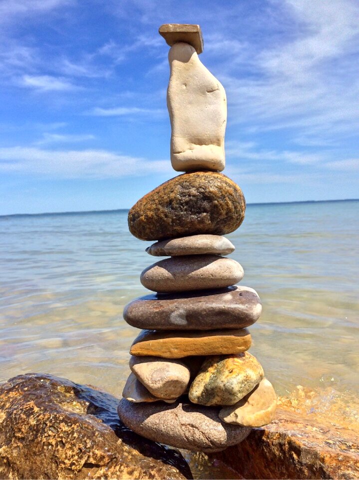 Balance nature blue balance