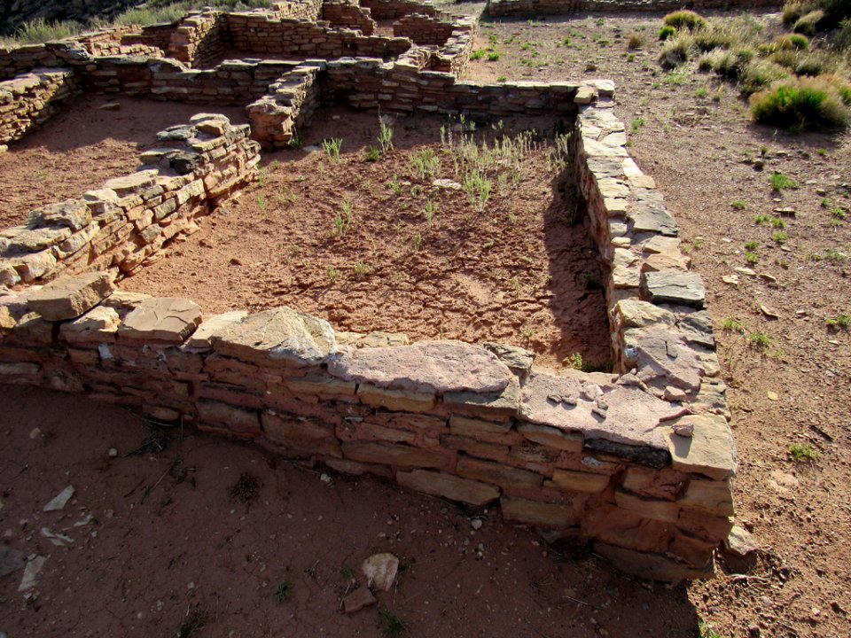 Puerco Pueblo at Petrified Forest NP in Arizona