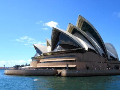 Front of Opera House Sydney Australia photo
