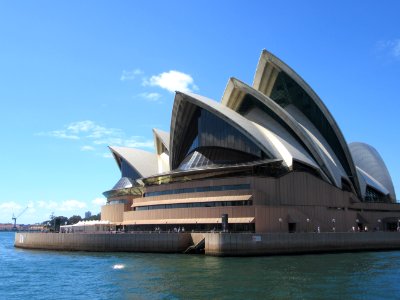 Front of Opera House Sydney Australia