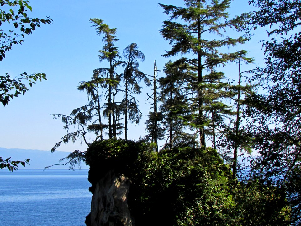 Neah Bay at Pacific Coast in WA