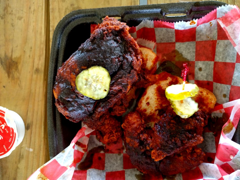 Hattie's B's Nashville Tennessee Shut the Cluck up and damn hot