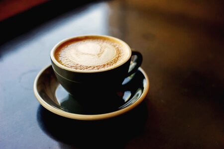 Drink breakfast espresso photo