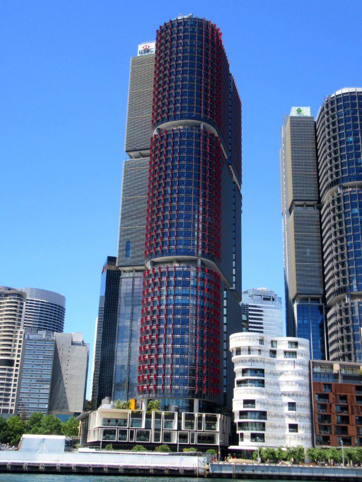 Modern Buildings in Darling Harbour Sydney Australia