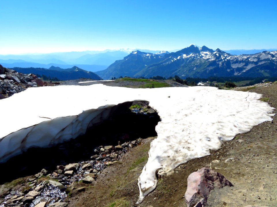 Skyline Trail at Mt. Rainier NP in WA