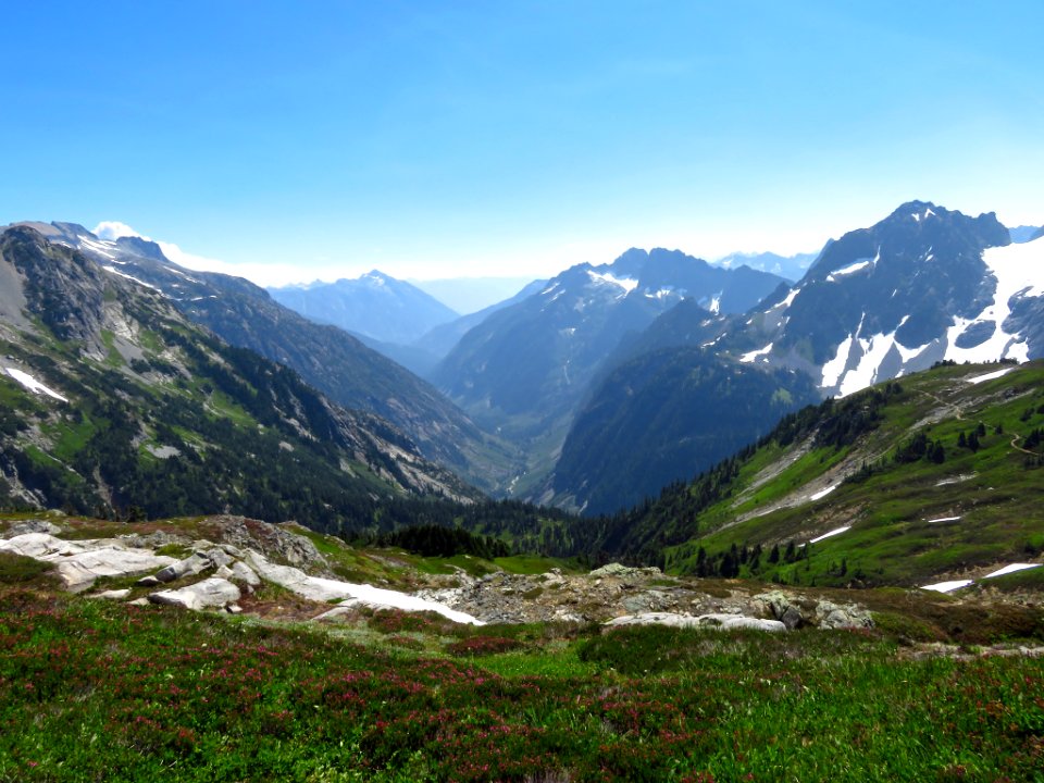 Cascade Pass at North Cascades NP in WA