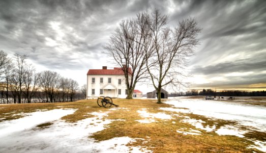 Partially Snowy Best House