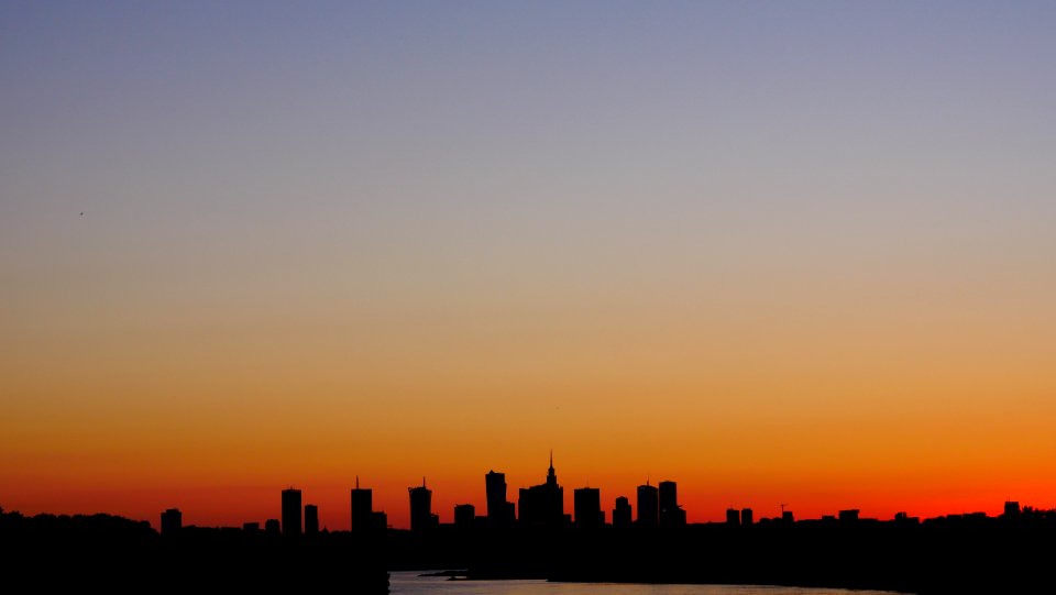 Couché de soleil @ Varsovie