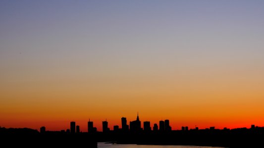 Couché de soleil @ Varsovie