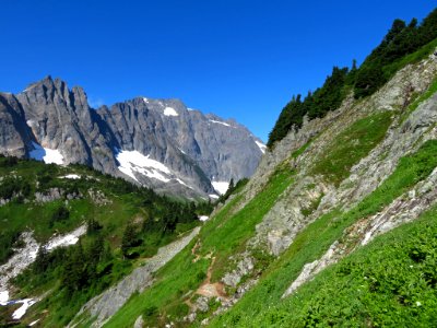Cascade Pass at North Cascades NP in WA