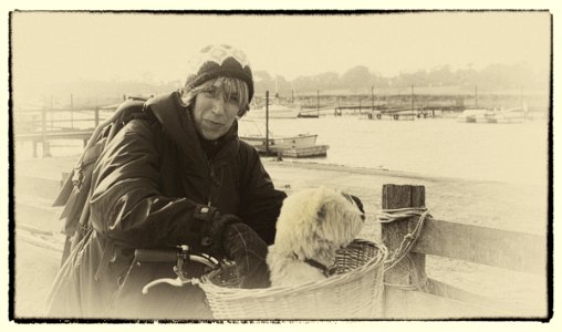 Image 1 Lady with dog
