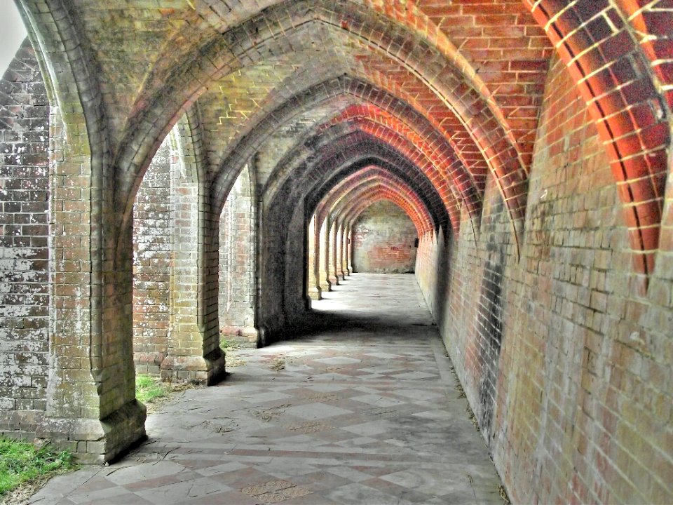 underneath the steps