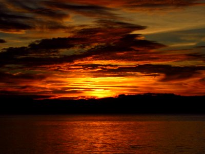 Sunrise at Columbia River