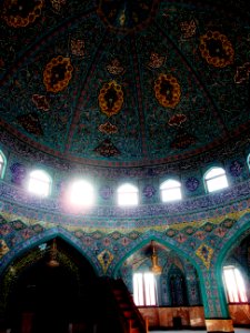 Men's prayer room Mir Movsom Ziyaretgah Mosque Azerbaijan