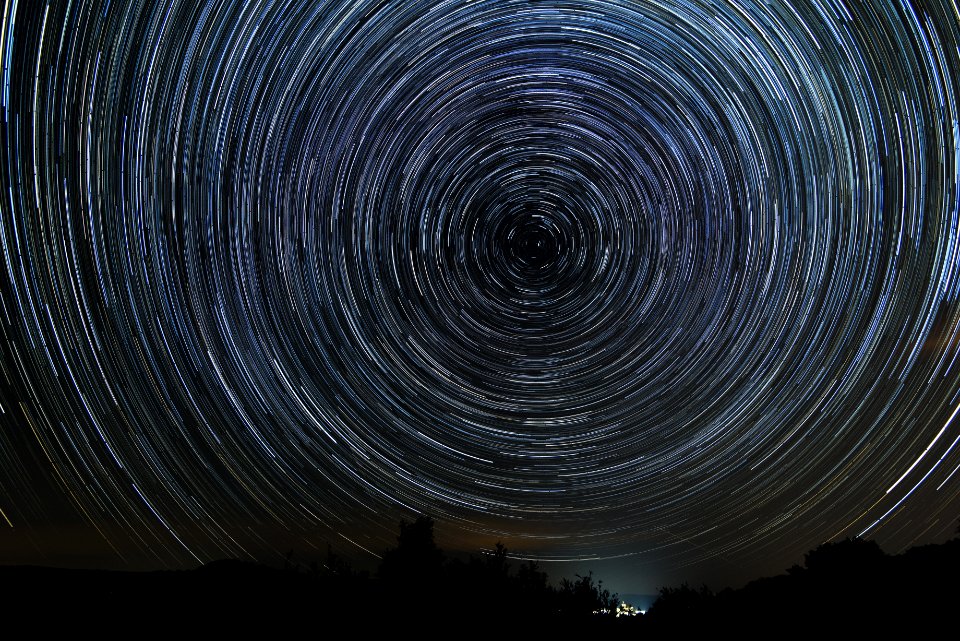 Star Trail - Munárriz, Navarra