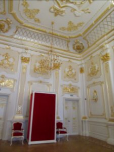 Gold Room Nesvizh Palace Radziwill's House Belarus.