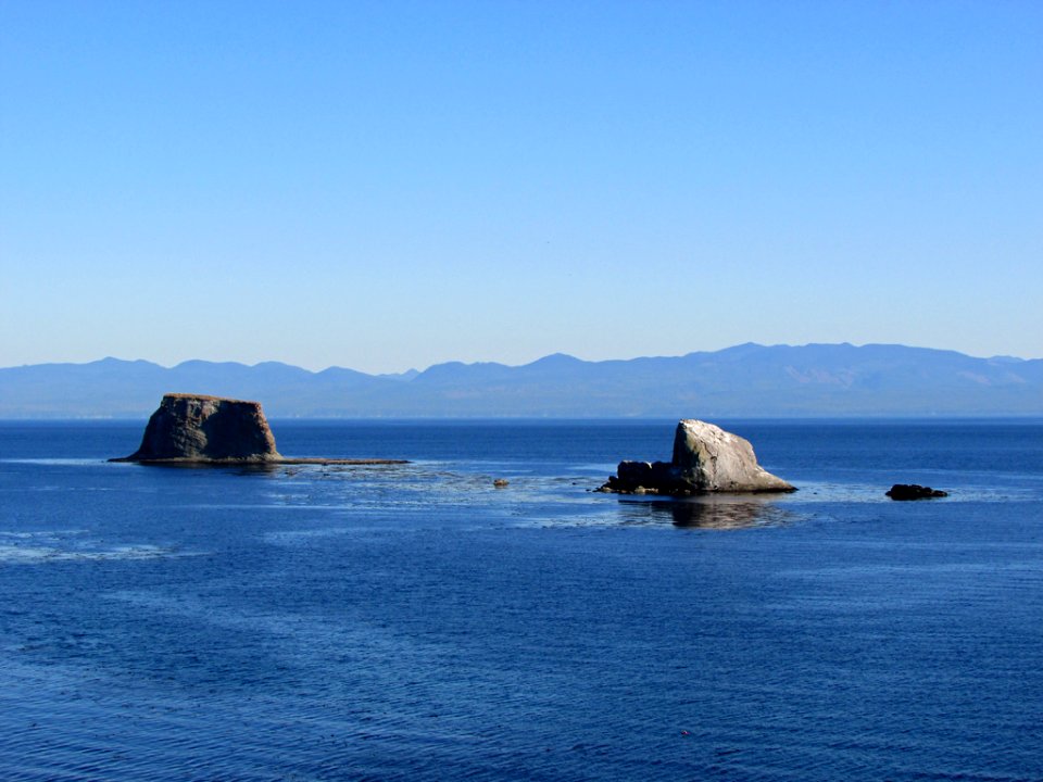 Neah Bay at Pacific Coast in WA
