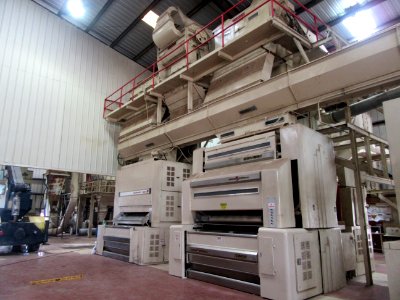 Modern cotton gin Frogmore Cotton Plantation Louisiana
