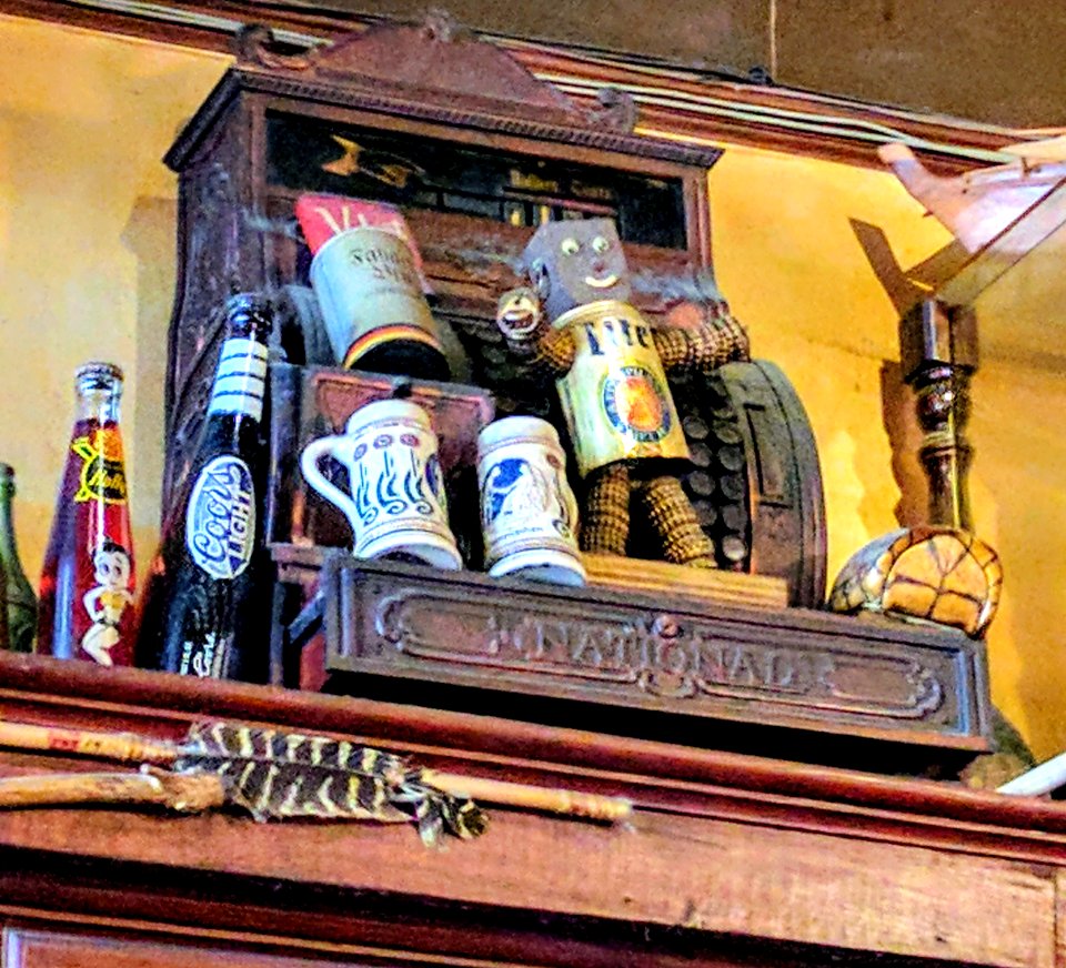 Robot Beer Under the Hill Mark Twain Saloon Mark Twain stayed and presumbly drank here Natchez Mississippi