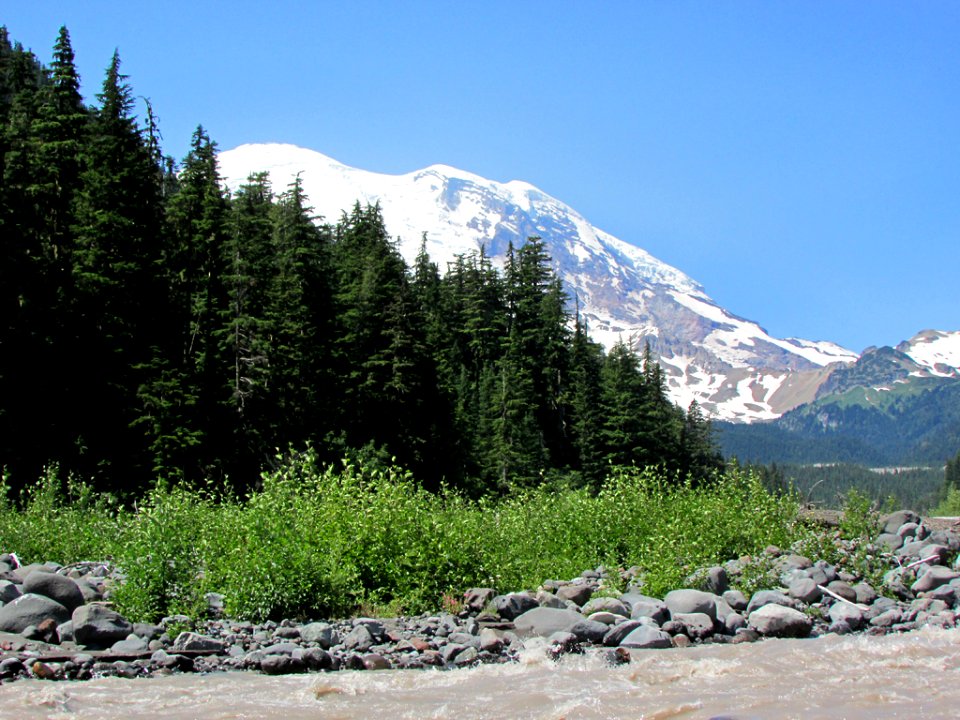 White River at Mt. Rainier NP in WA